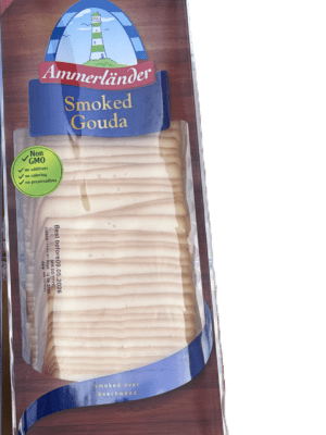 Ammerlander - Sliced Smoked Gouda Cheese - 2.2Lbs