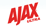 Ajax Ultra cleaning product logo.