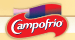 A red banner with the word campofrio written in it.