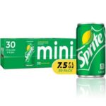 A package of sprite is shown with the price label.