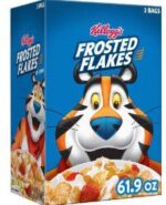 Frosted Flakes Breakfast Cereal, Original 61.9 oz Box