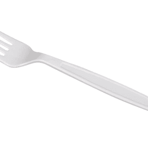 [1,000 ct] Forks, Plastic Heavy Weight PP (White)