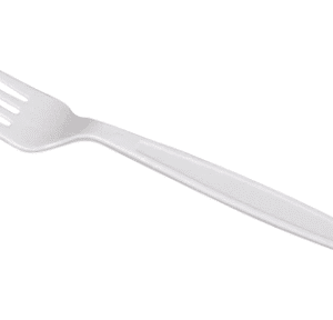 [1,000 ct] Forks, PP Plastic Medium Weight (White)