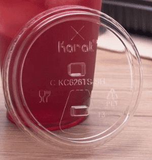 KARAT - Strawless SIPPER LID 12-24oz PET Cup -[1000ct]