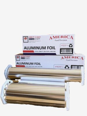 AFP - 12" x 1000' Standard Aluminum Foil Roll Heavy Duty 20MIC