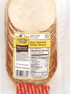 Foster Farms - Oven Roasted Turkey Breast Sliced - 2.5Lbs