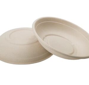 24OZ BAGASSE BOWL KARAT - Earth 24oz Eco-friendly Bagasse Bowls - 500ct