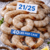 Shrimp 21/25 Headless Shell On - 4Lbs