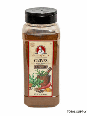 Chef's Quality - Ground Cloves - 1lb Jar