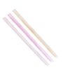 Karat - 9'' Boba Straws (10mm) - Mixed Striped Colors - 1600ct