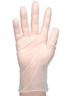 Vinyl Powder Free Glove (Medium) Clear, DINP-Free - 1000ct