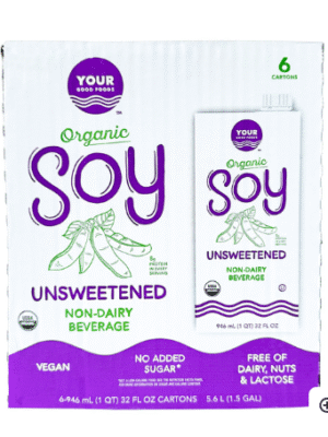 Soy Milk Unsweetened - 6/32oz