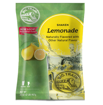 Big Train - Shaken Lemonade Mix - 2Lbs Bag