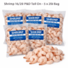 Shrimp 16/20 P&D Tail On - 5x2lb Bag