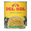 Del Sol - Green Mexican Salsa - 6Lbs Can